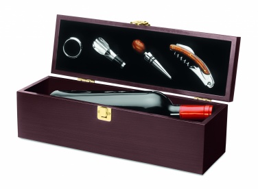 Logo trade promotional item photo of: Wine set in wine box