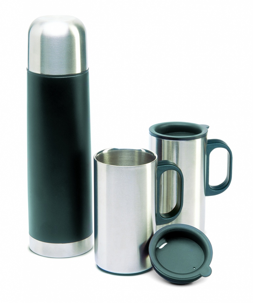 Logotrade corporate gifts photo of: Insulation flask with 2 mugs