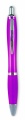 Push button ball pen, Fuchsia