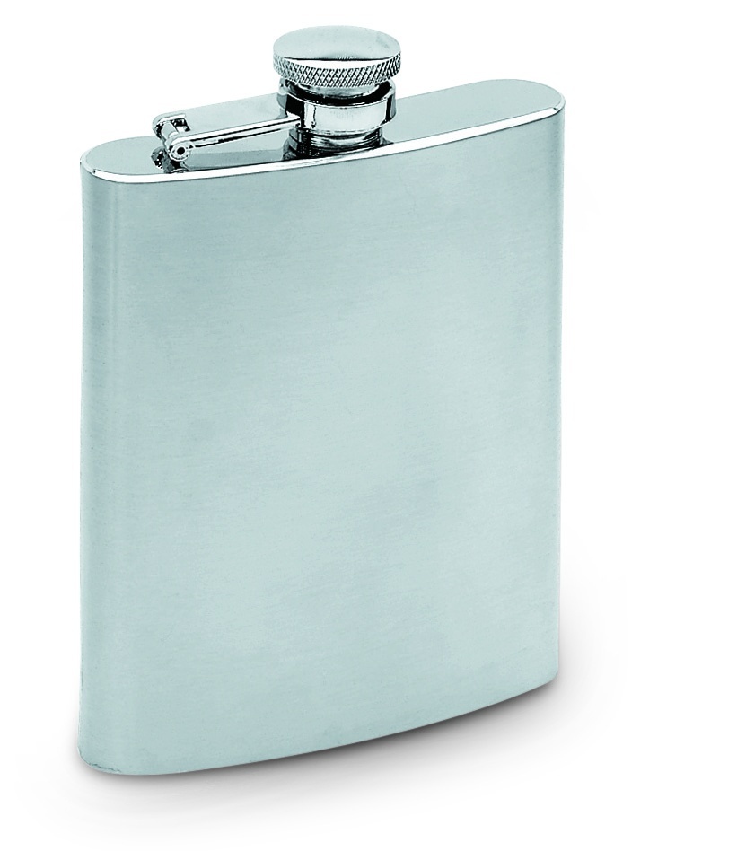 Logo trade promotional items picture of: Slim hip flask 200ml