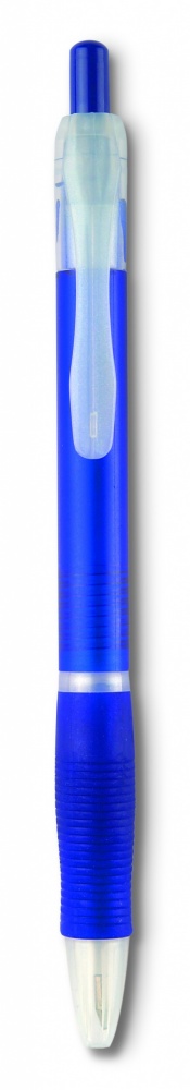 Logo trade promotional merchandise picture of: Ball pen with rubber grip