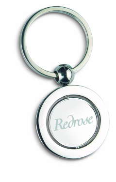 Logotrade corporate gifts photo of: Globe metal key ring  WORLD