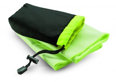 Logotrade promotional gift image of: Sport towel in nylon pouch