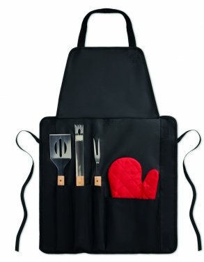 Logotrade promotional merchandise photo of: BBQ apron with BBQ tools