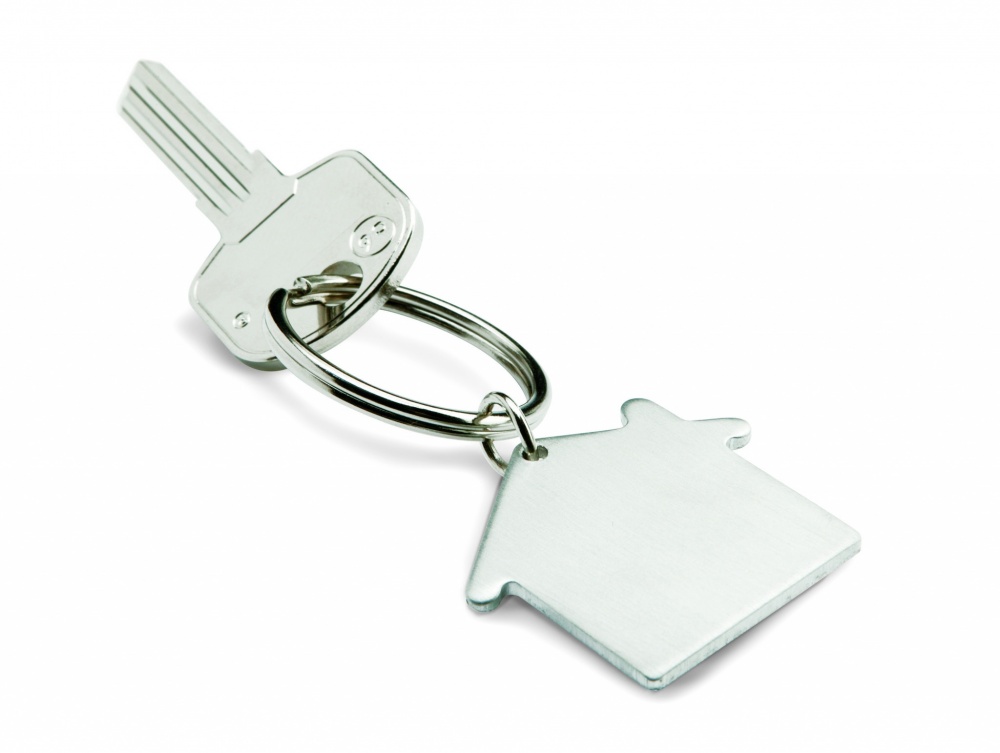 Logo trade promotional items image of: Metal key holder house Lahti