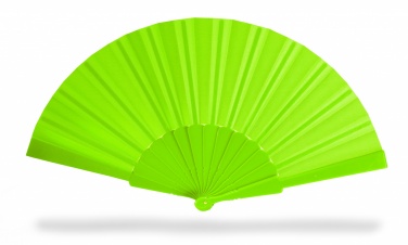 Logo trade advertising products image of: Manual hand fan