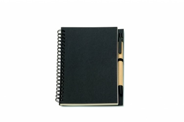 Logotrade promotional merchandise photo of: B6 Recycled notebook with pen