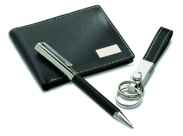 Logotrade business gifts photo of: Ball pen key ring and wallet Lappeenranta