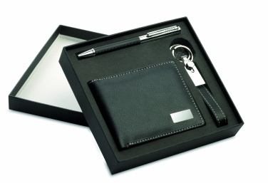 Logotrade corporate gift image of: Ball pen key ring and wallet