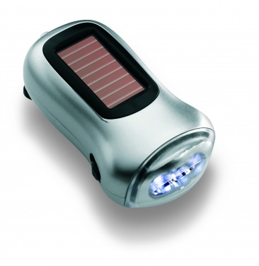 Logotrade business gift image of: Dual powered dynamo torch