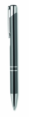 Logo trade promotional products image of: Push button pen with black ink