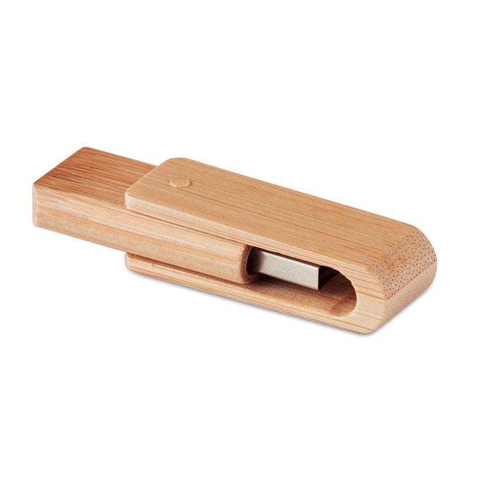 Logo trade promotional gifts image of: Bamboo USB    16GB