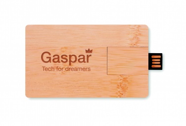 Logotrade promotional gift picture of: 16GB bamboo casing USB