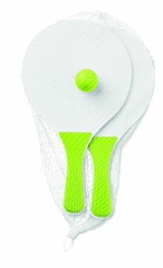 Logo trade corporate gifts image of: Small Beach tennis set