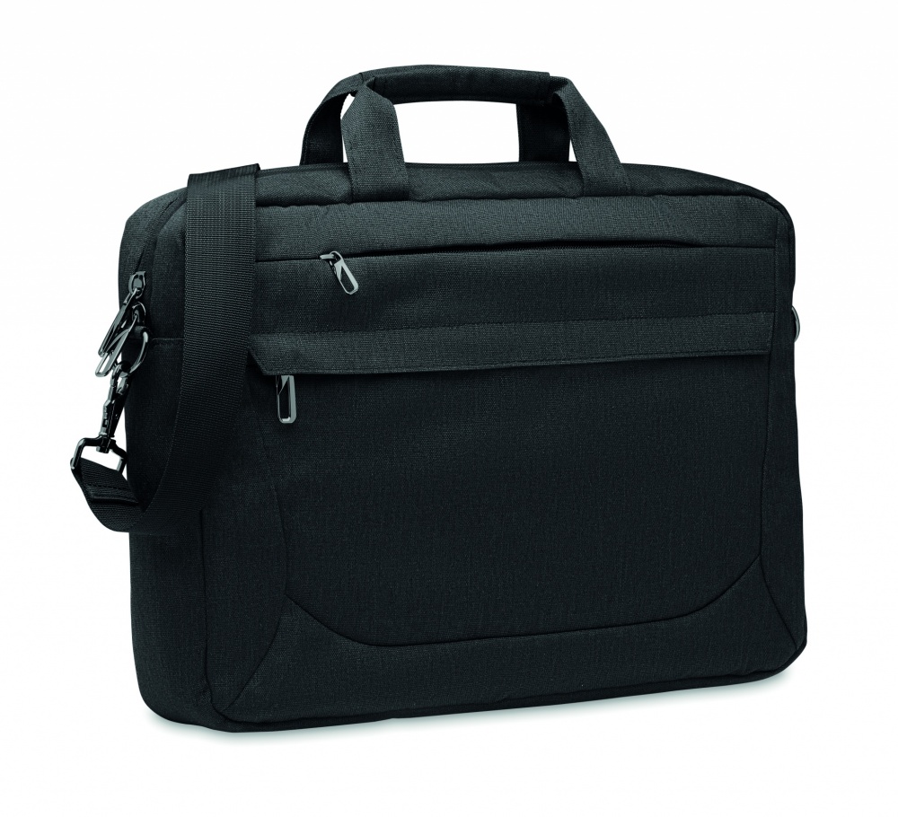 Logo trade promotional gift photo of: 600 RPET laptop bag