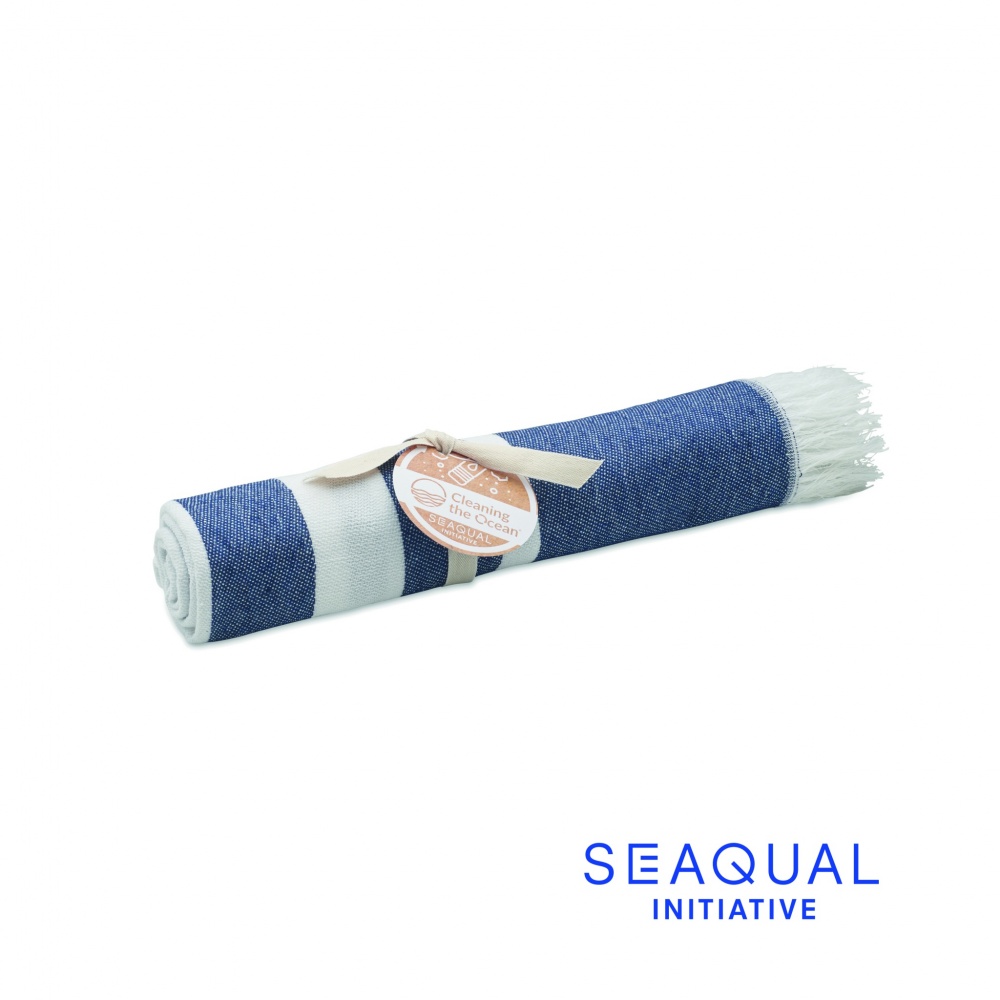 Logotrade promotional item image of: SEAQUAL® hammam towel 70x140cm