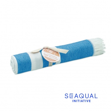 Logo trade promotional items image of: SEAQUAL® hammam towel 100x170