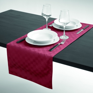 Logo trade promotional merchandise picture of: Table runner in polyester