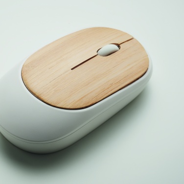 Logotrade business gift image of: Wireless mouse in bamboo