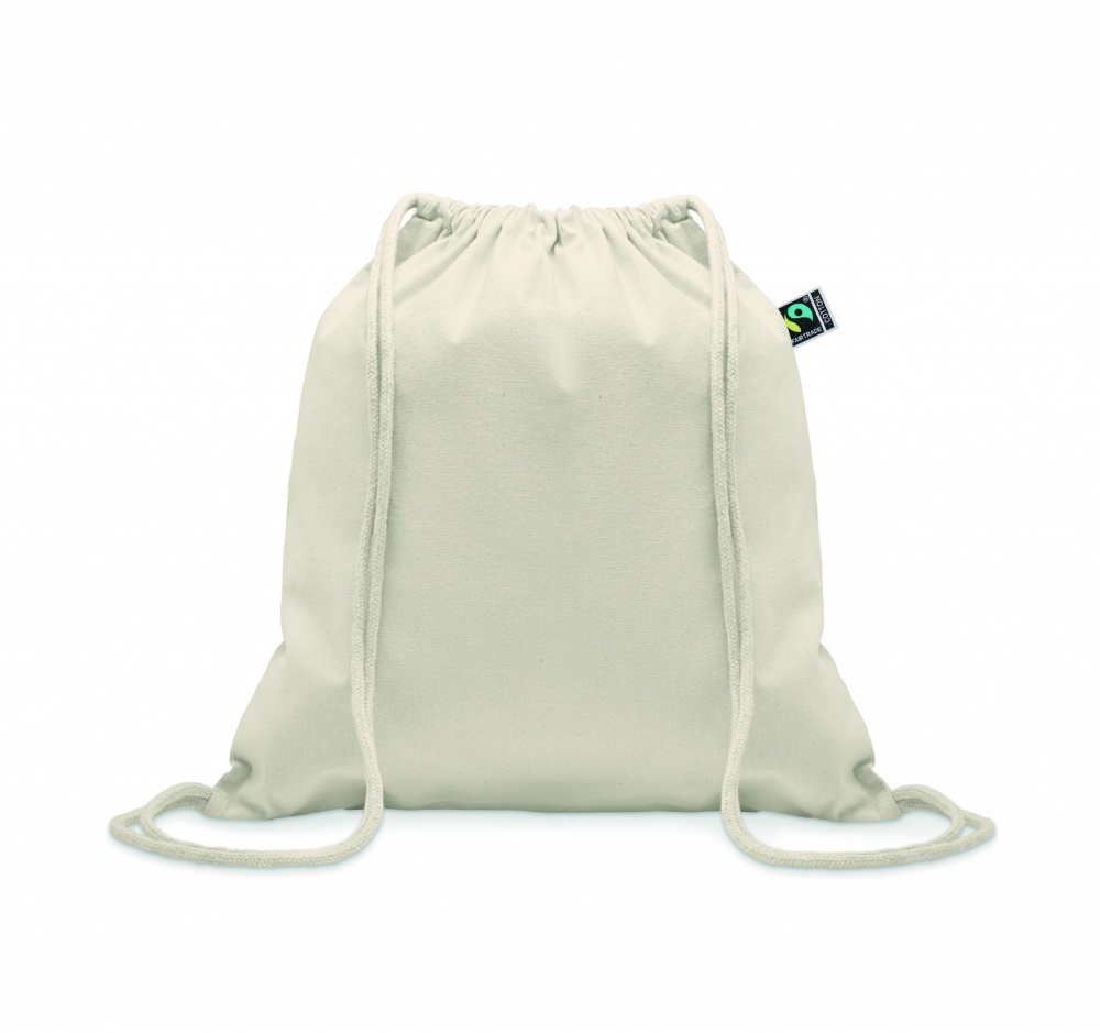 Logotrade advertising products photo of: Drawstring bag Fairtrade