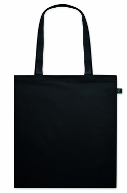 Logo trade corporate gifts image of: Fairtrade shopping bag140gr/m²