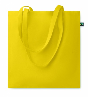 Logo trade promotional gifts image of: Fairtrade shopping bag140gr/m²