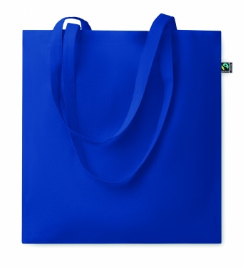 Logo trade promotional merchandise photo of: Fairtrade shopping bag140gr/m²