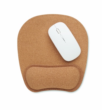 Logotrade promotional gift picture of: Ergonomic cork mouse mat