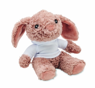 Logotrade business gift image of: Bunny plush wearing a hoodie