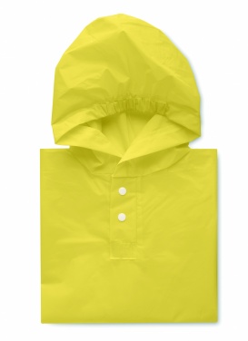 Logo trade promotional product photo of: PEVA kid rain coat with hood