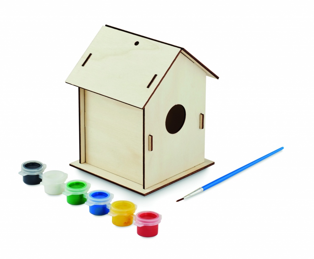 Logotrade promotional merchandise image of: DIY wooden bird house kit