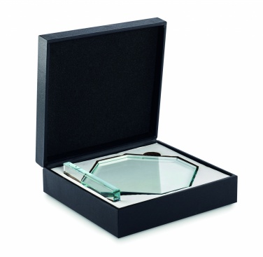 Logo trade promotional giveaways picture of: Crystal award