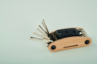 Logo trade promotional items picture of: Multi tool pocket in bamboo