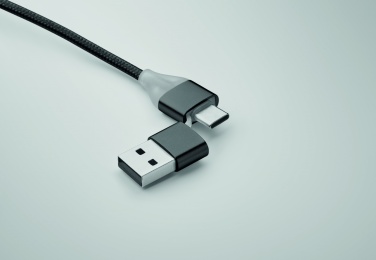 Logotrade corporate gift picture of: 4 in 1 charging cable type C