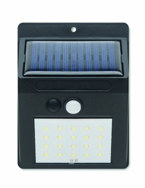 Logo trade promotional giveaways image of: Solar LED light motion