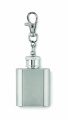 Hipflask key ring Joensuu, Silver