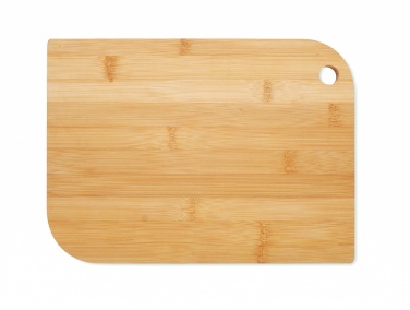 Logo trade promotional giveaways image of: Meal plate in bamboo