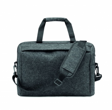 Logotrade promotional gift picture of: 15 inch RPET felt laptop bag