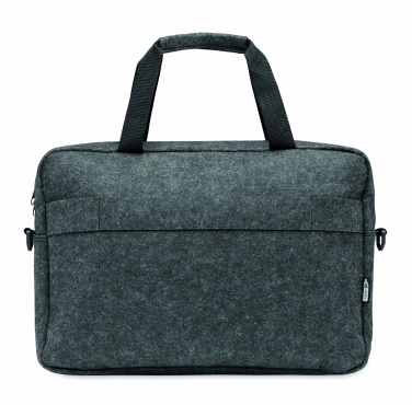 Logo trade corporate gifts picture of: 15 inch RPET felt laptop bag