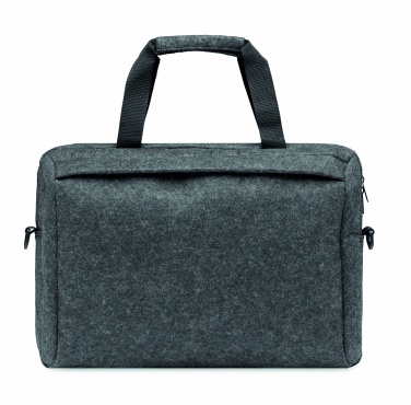 Logotrade corporate gift picture of: 15 inch RPET felt laptop bag