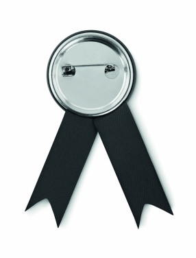 Logo trade promotional item photo of: Ribbon style badge pin