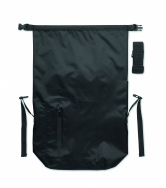 Logo trade promotional items picture of: RPET waterproof rolltop bag