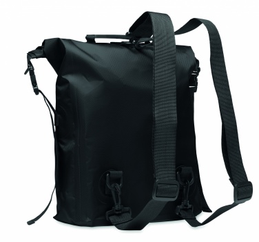 Logo trade promotional merchandise picture of: RPET waterproof rolltop bag