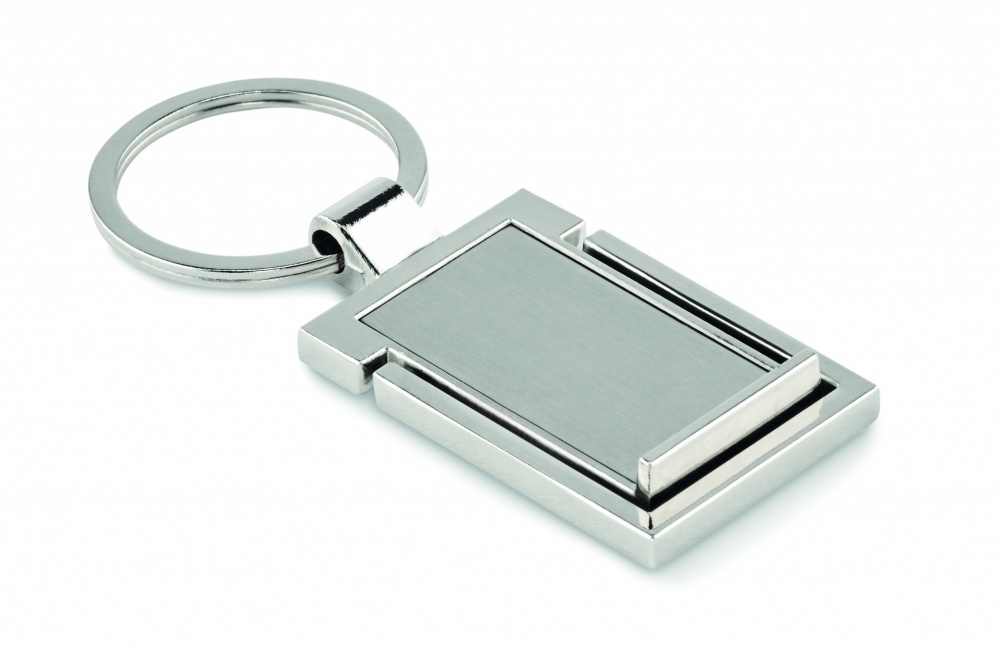 Logo trade promotional items picture of: Metal key ring phone stand Seinajoki