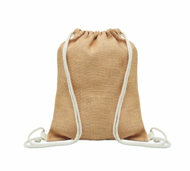 Logotrade promotional merchandise photo of: Jute drawstring bag