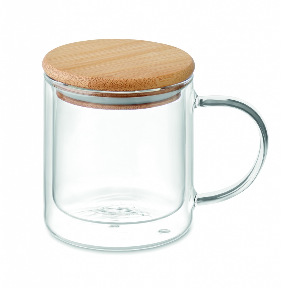 Logotrade promotional merchandise image of: Double wall borosilicate mug