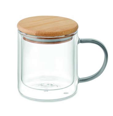 Logo trade promotional gifts picture of: Double wall borosilicate mug