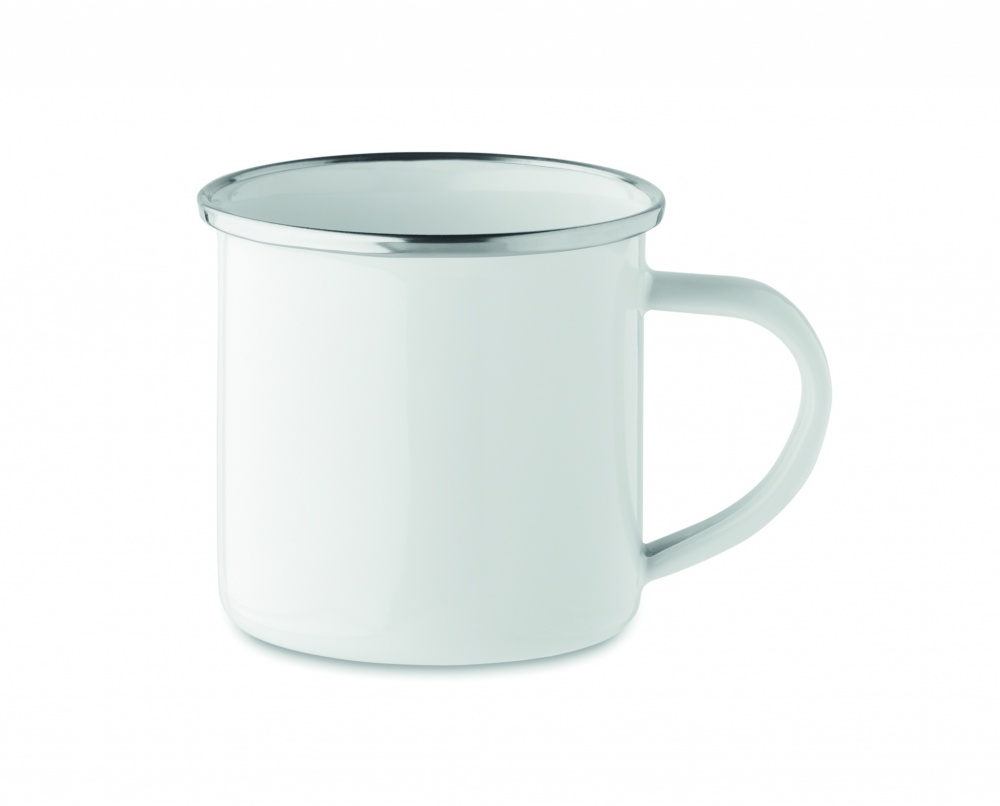 Logo trade promotional merchandise picture of: Enamel sublimation mug 200ml