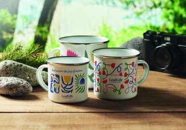 Logotrade promotional giveaways photo of: Enamel sublimation mug 200ml