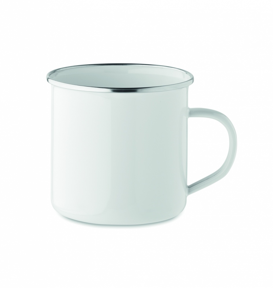 Logo trade promotional merchandise picture of: Enamel sublimation mug 500ml